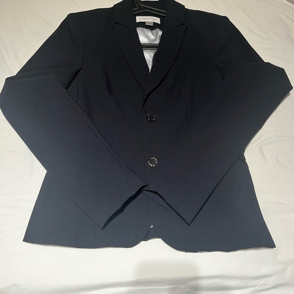 Calvin Klein Elegant Navy Blazer